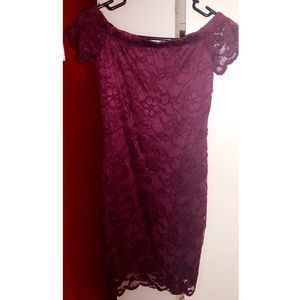 Burgundy Dress